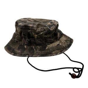 Outdoor Cap Men XL Brown Camo Bucket Gorpcore Outdoor Fishing Hunting Sun Hat